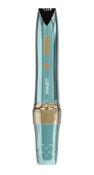 Maszynka do tatuażu PMU Mast P60 WQP-05-3 TIFFANY BLUE z baterią