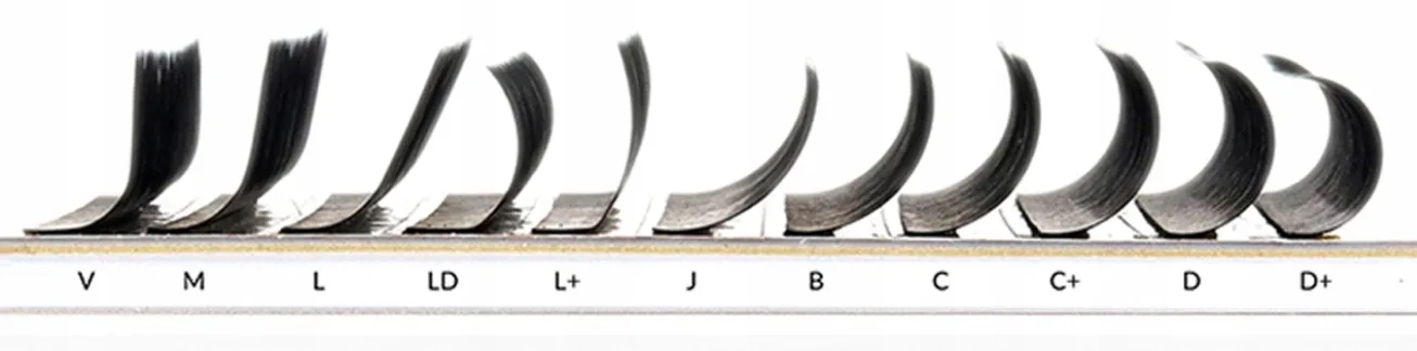 Rzęsy Project Lashes C 0,085 5-13mm czarne MIX MATT