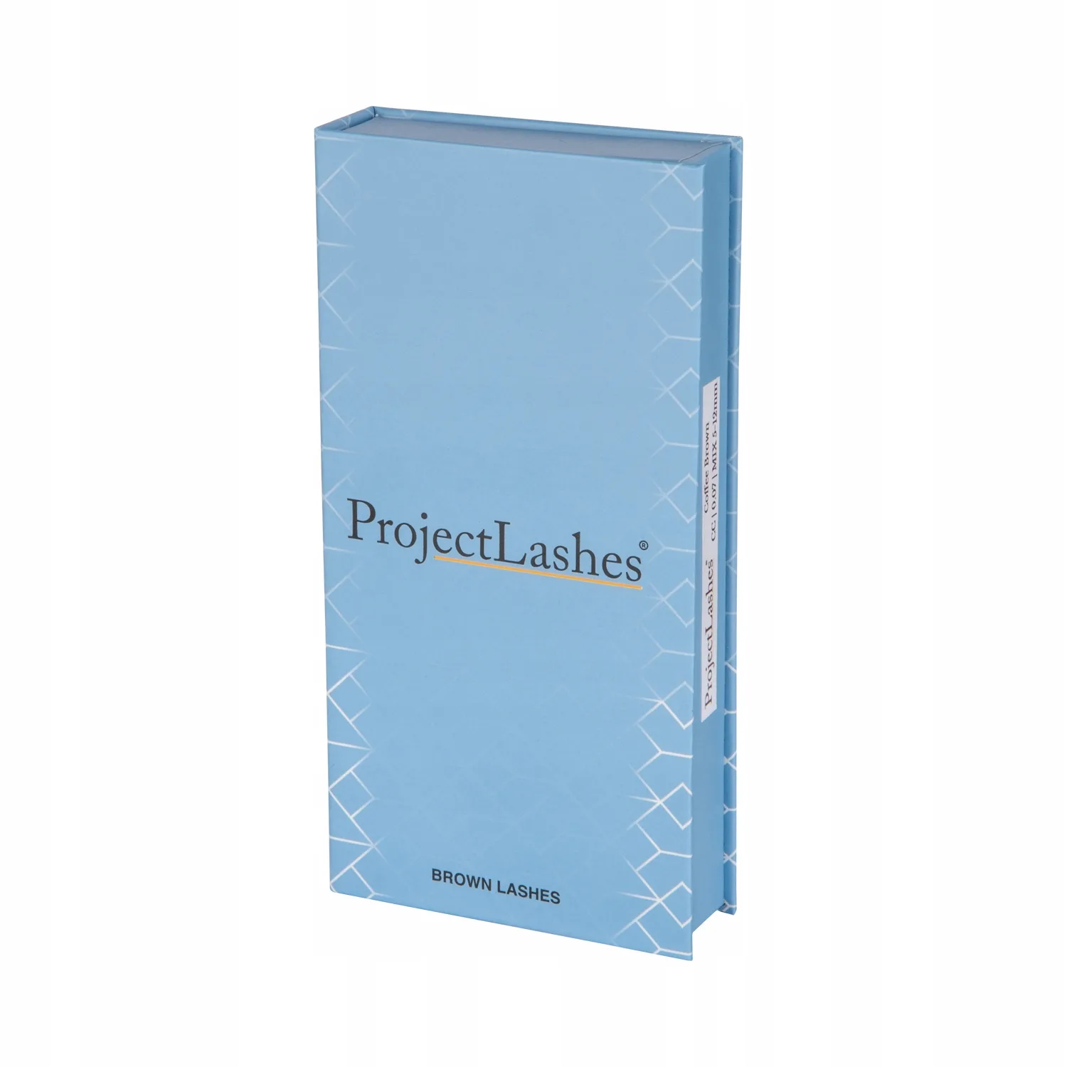 Rzęsy Project Lashes 0,085 MIX Ciemny Brąz Espresso brązowe