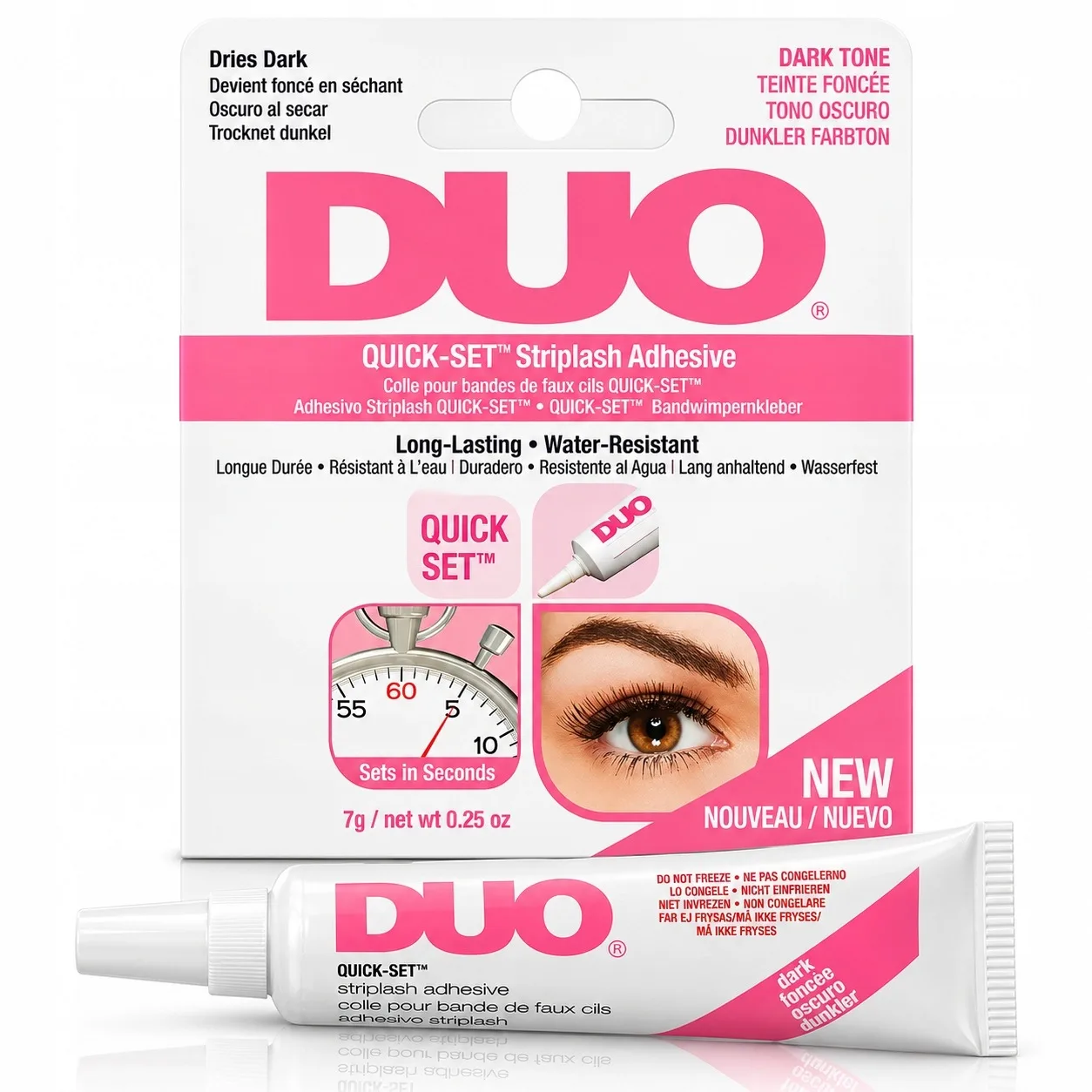 Klej do rzęs bondingowych Duo Quick-Set Striplash Clear bezbarwny tubka 7g