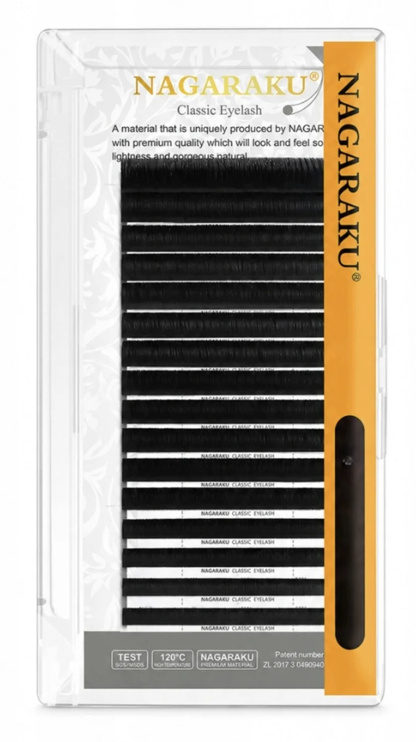 Rzęsy NAGARAKU Premium Mink LB 0,07 MIX 16 pasków arabian arabic style