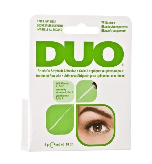 Klej do rzęs bondingowych DUO Brush On Ardell Bezbarwny z Witaminami 5 g
