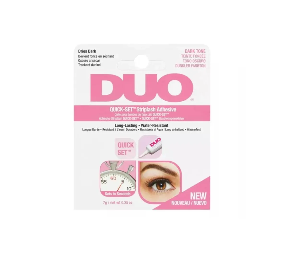 Klej do rzęs bondingowych Ardell DUO Quick SET Striplash Adhesive Dark 7g